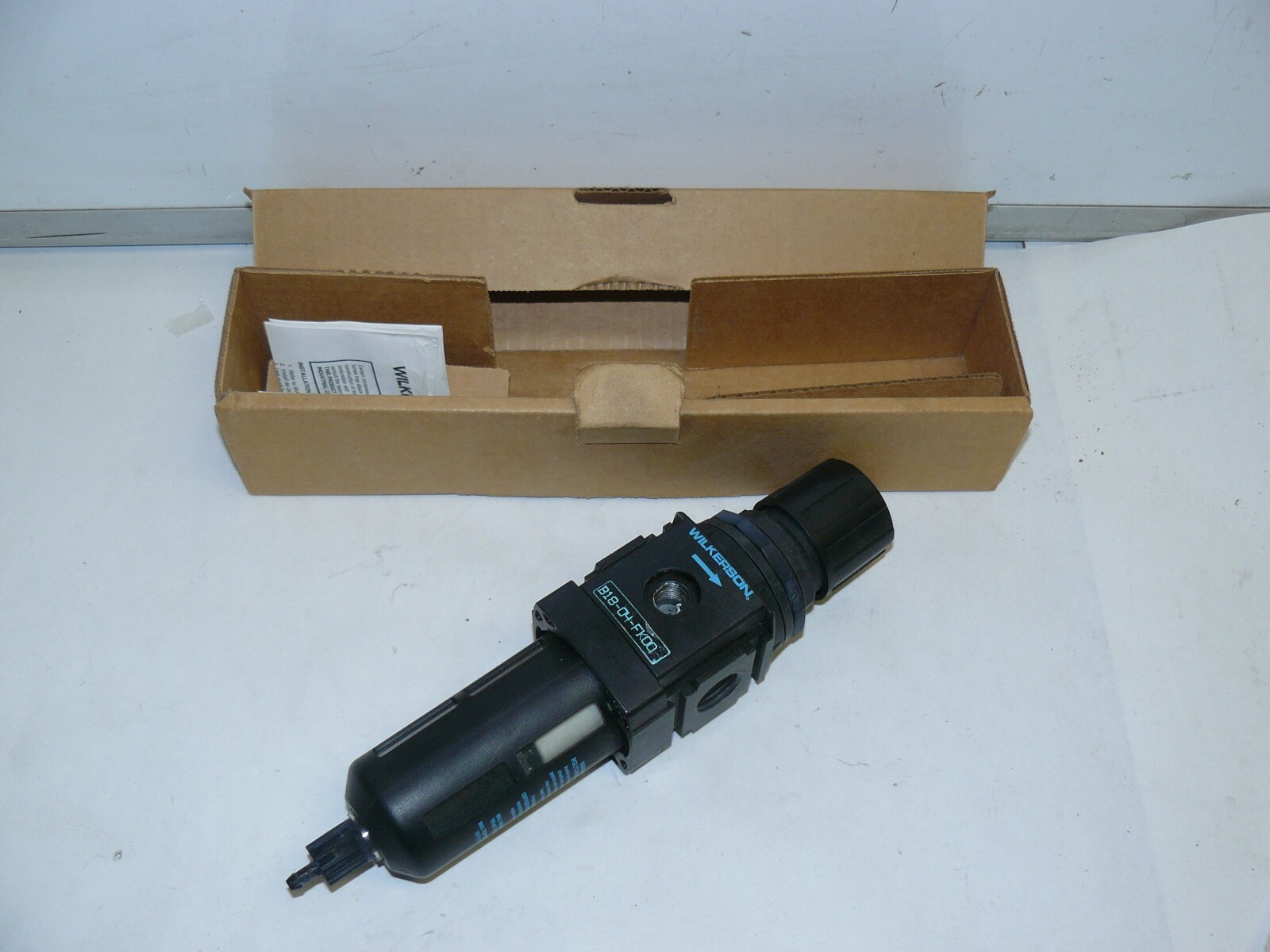 WILKERSON B18-04-FK00 FILTER REGULATOR CONSOLIDATION 0-125PSIG (0-8.6BAR) 1/2″