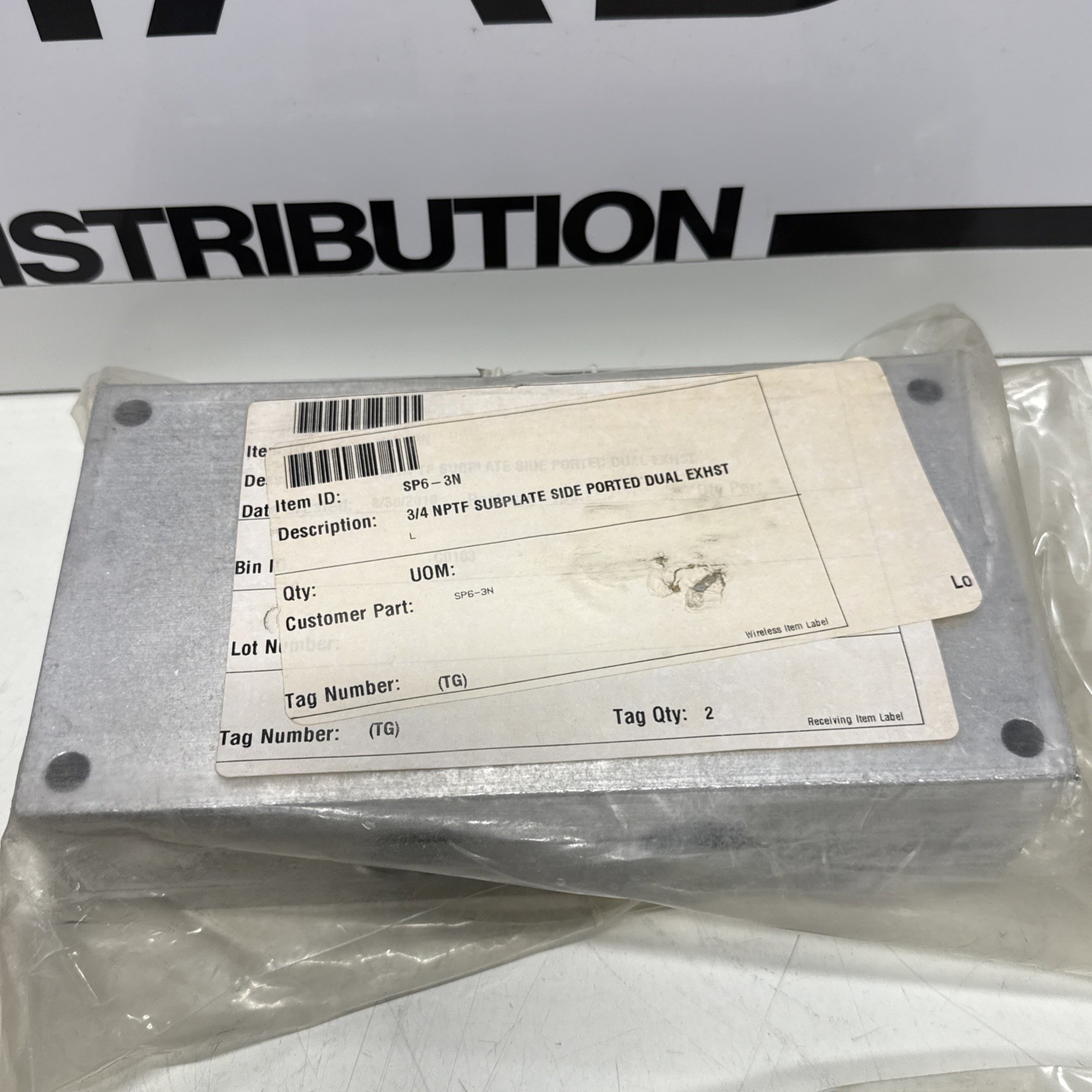 AAA PRODUCTS 611V 150PSI / SP6-3N 3/4 NPT Subplate Side Ported Dual Exhaust