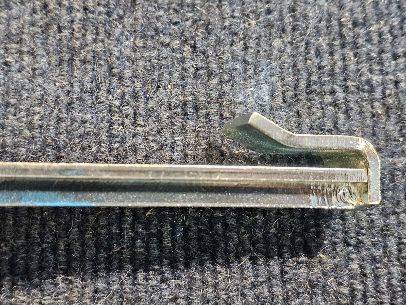 Tennant 386263 Right Side Squeegee Frame Weldment, Stainless Steel