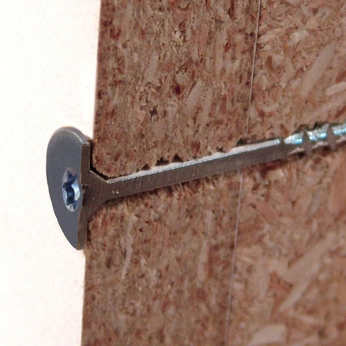FastCap PowerHead Wood crews with Large Flat Head elf-Tapping Point 1.125″ 2