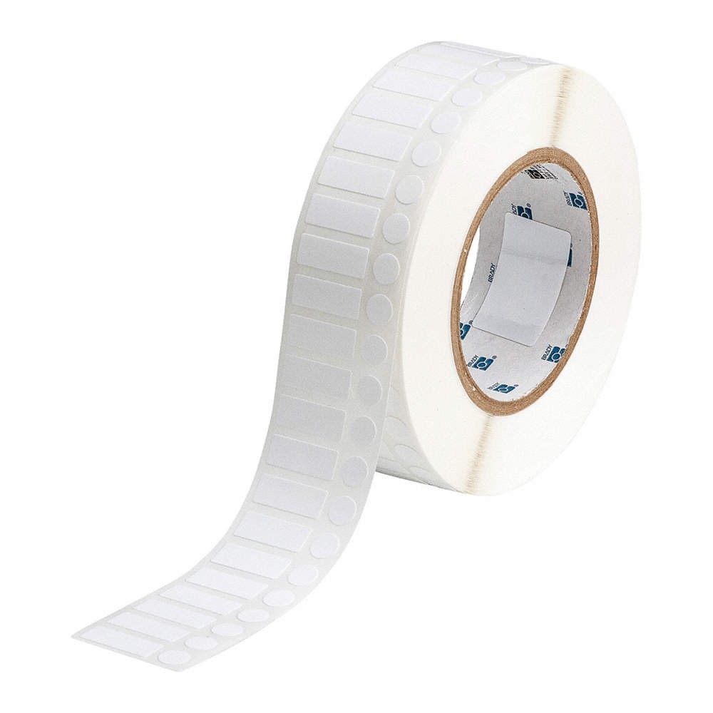 BRADY THT-163-499-3 Therm Transfer Label,Nylon Cloth,0.375×1 22MZ77
