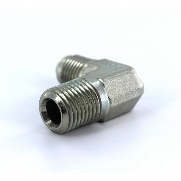Parker 4-4CTX-SS 316 Stainless 37° Flare Tube 90° Elbow -4 JIC x 1/4″ NPT