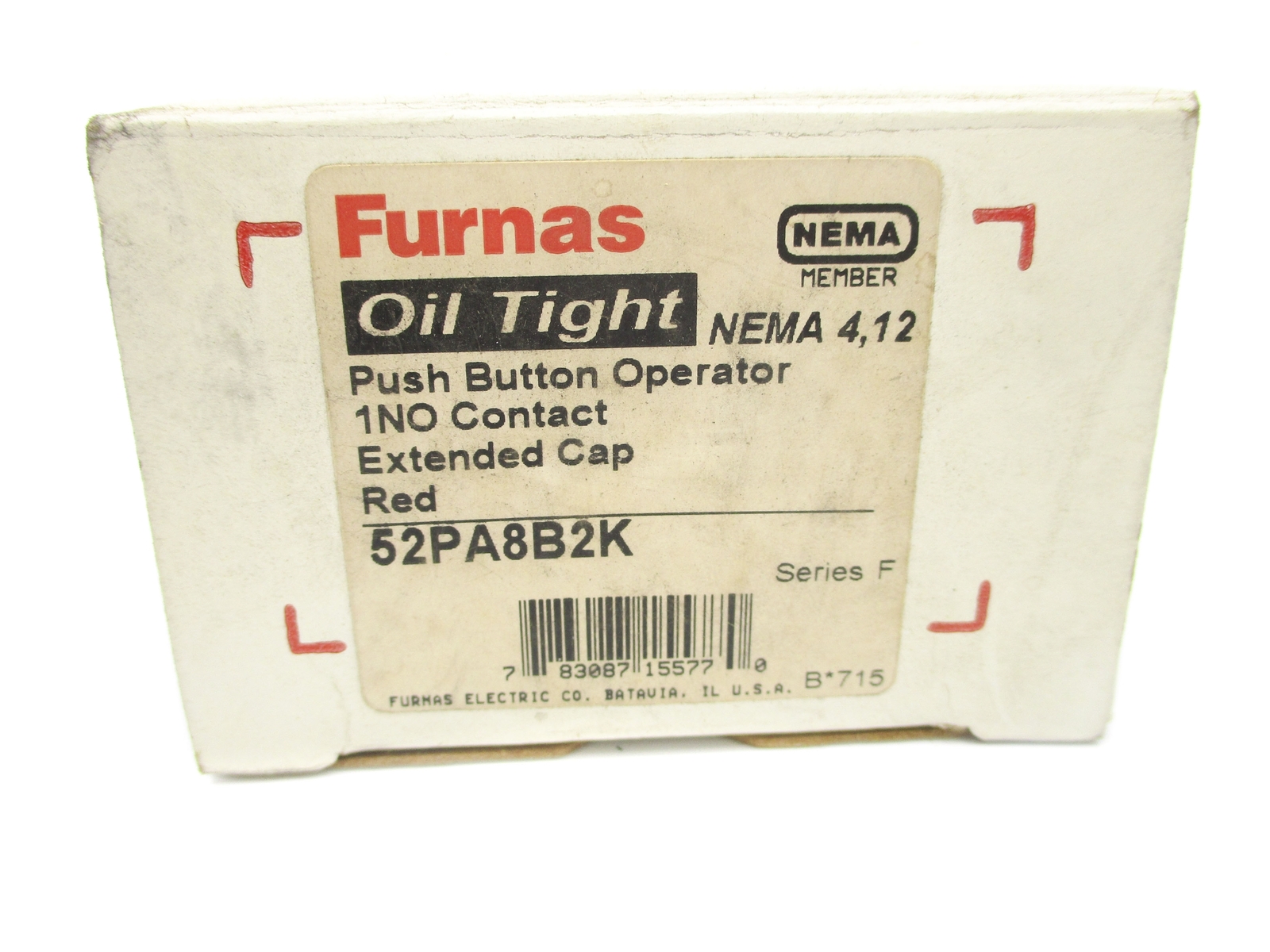 FURNAS ELECTRIC 52PA8B2K SER. F NSMP