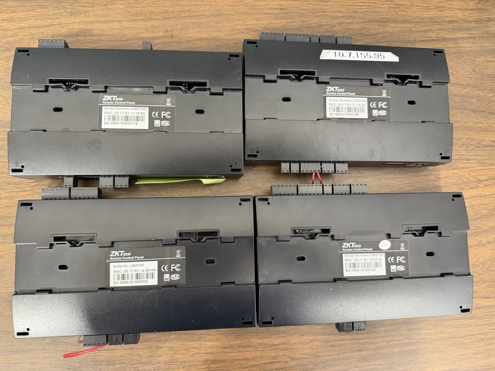 ZKTeco inBIO160 Advanced Access Control PRICE FOR (1) Unit Only