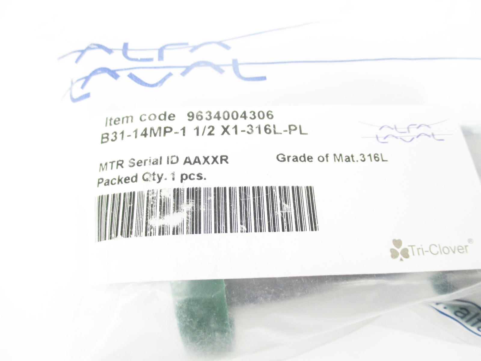 ALFA LAVAL B31-14MP-11/2X1-316L-PL NSMP