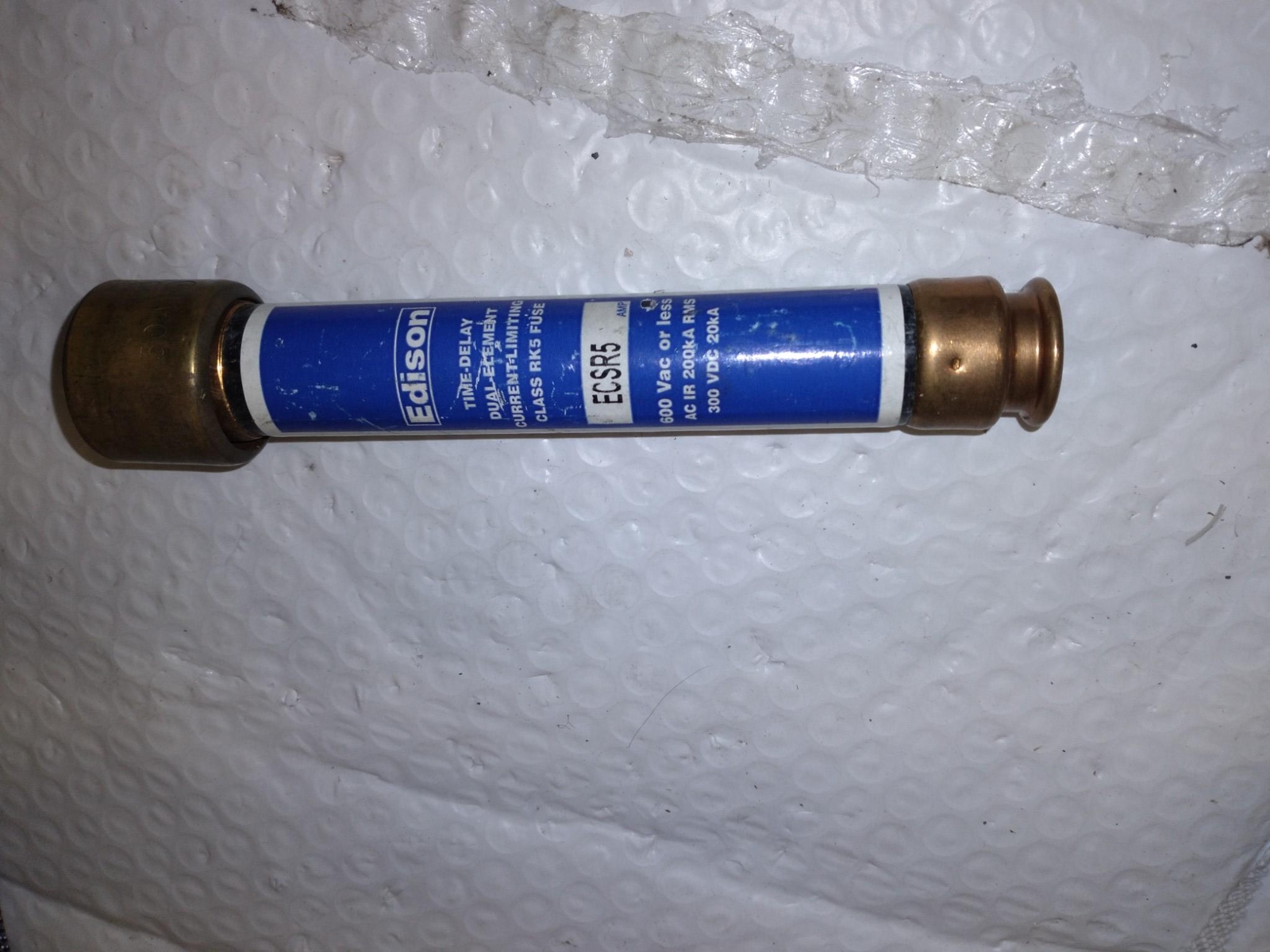 EDISON ECSR5 600VAC 200KA RMS 300VDC 20KA