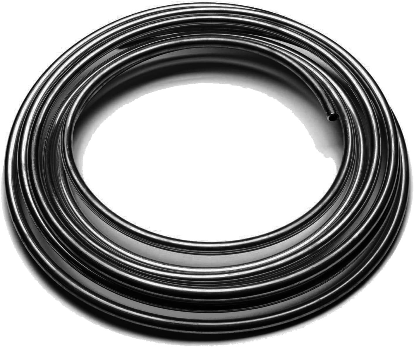 5/16” Brake Line Tubing Kit, 25Ft Flexible PVF Coated Steel Tube Roll, Anti-…
