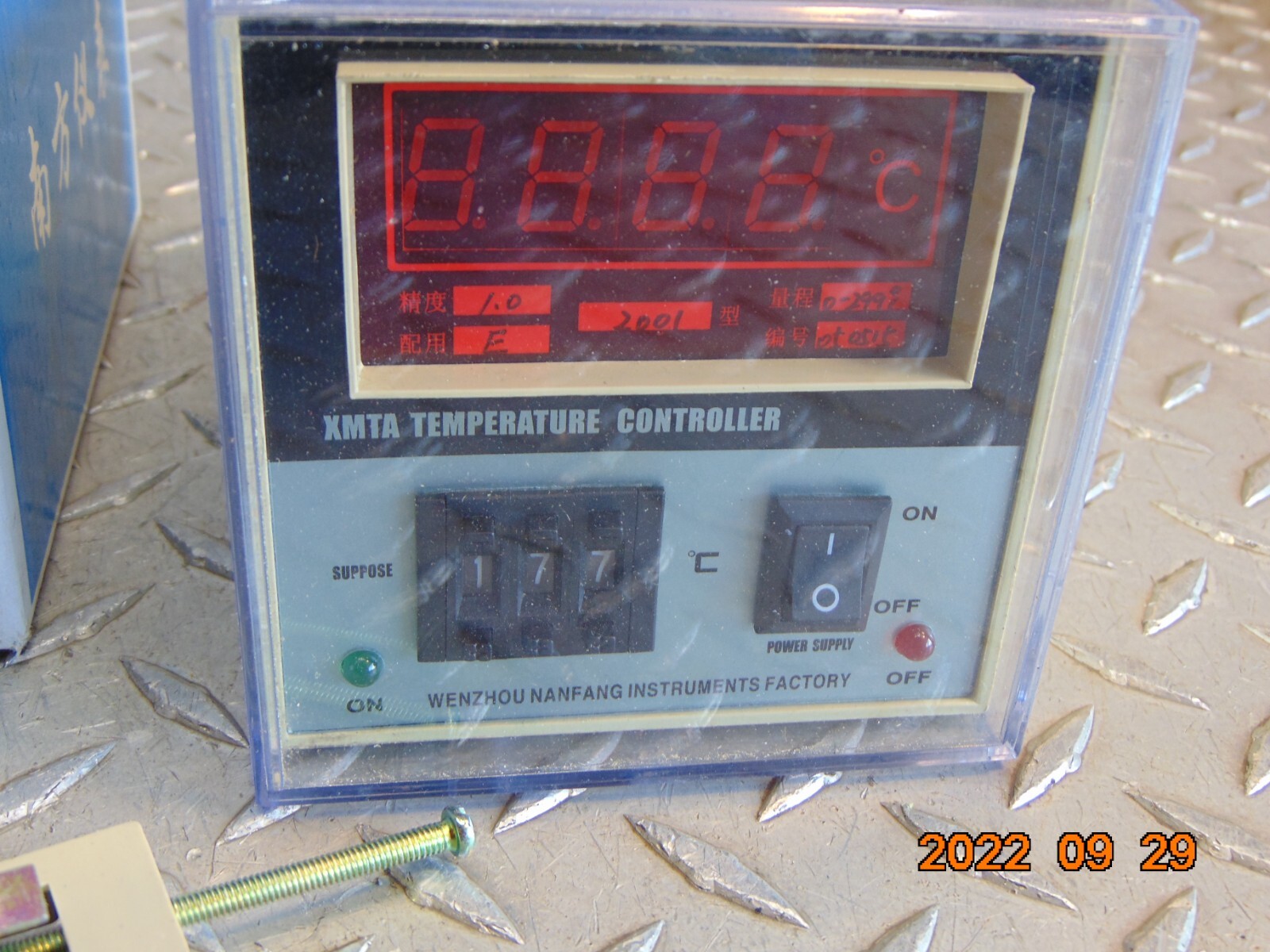 NEW WENZHOU NANFANG XMTA-2001 TEMPERATURE CONTROLLER