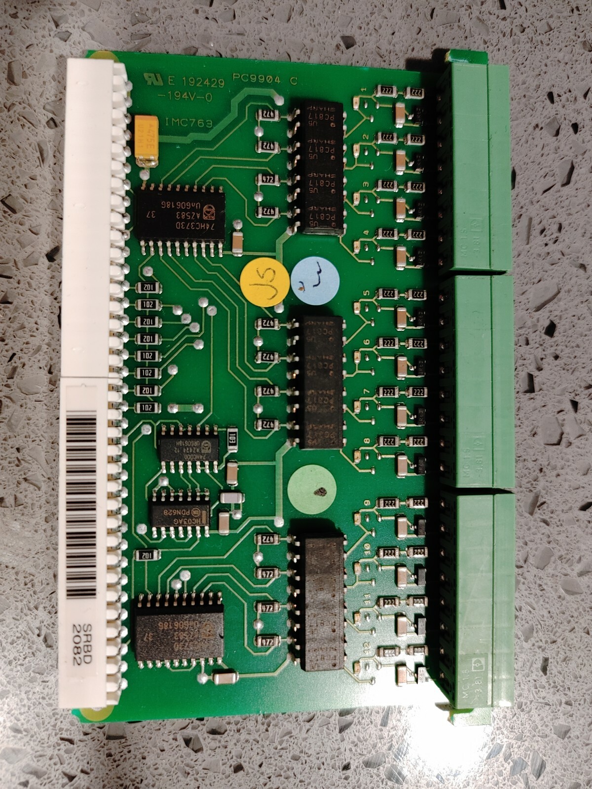 Vitronics Soltec Digital Output Module – SRBD 2082 IMC763 w/Warranty Free Ship