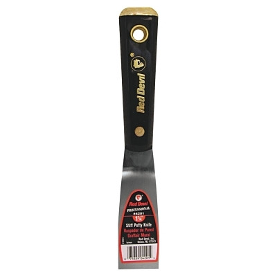 Red Devil 4203 Putty Knife 1.5-Inch Stiff Blade