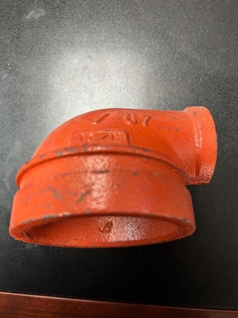 3″ x 1″ End of Run Elbow FireLock 67 Victaulic FireLock 67 FC38067P00
