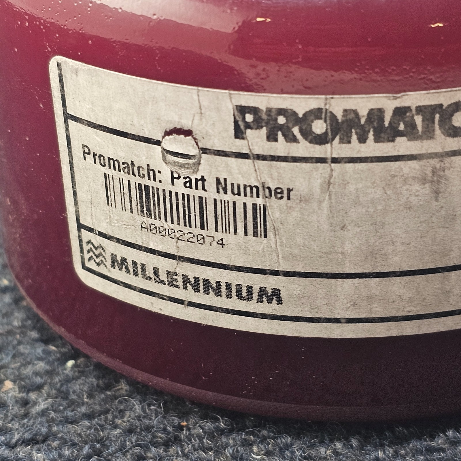 ProMatch CR-9150: Load Wheel Red With Bearing for Forklift