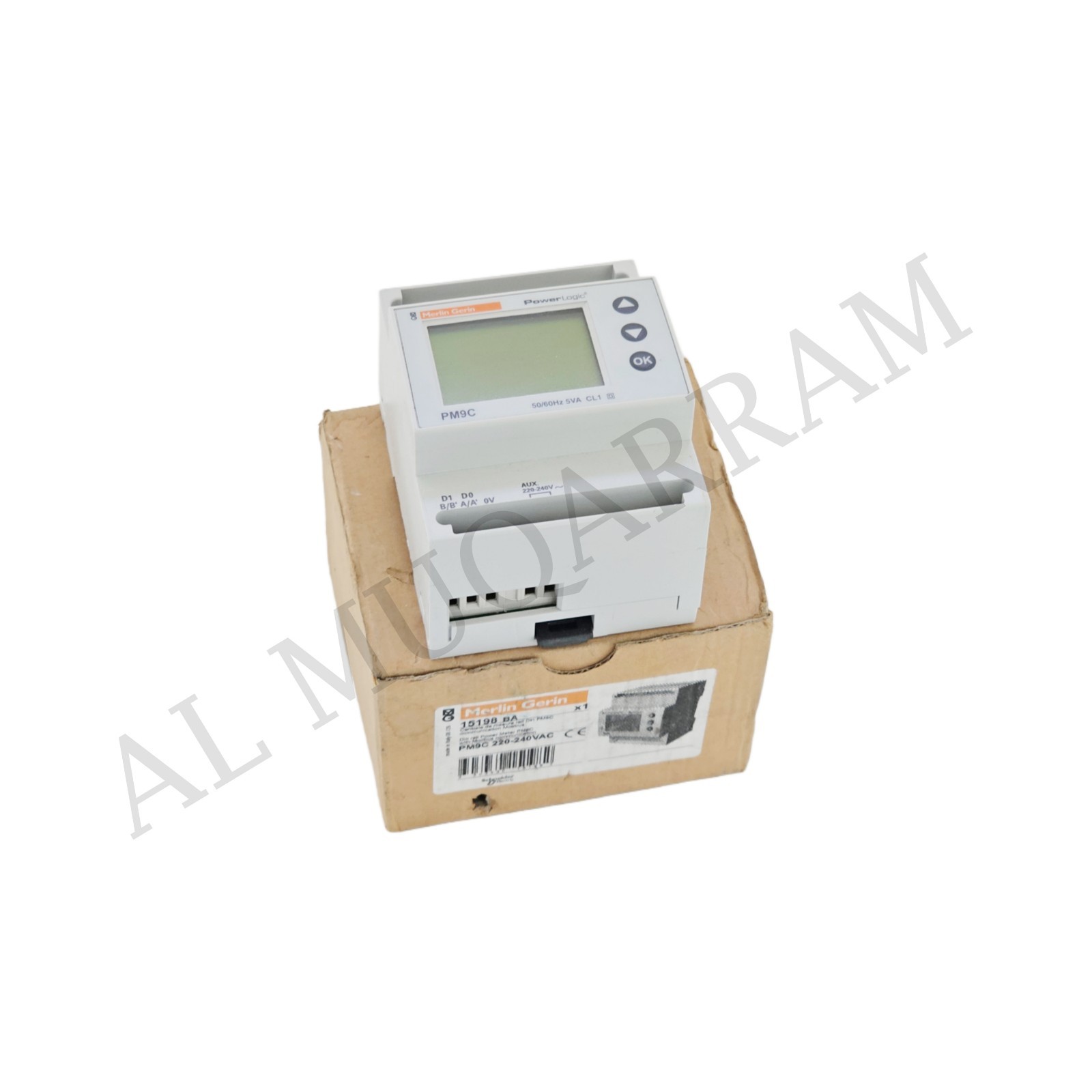 Schneider Electric PowerLogic PM9C Power Meter Merlin Gerin 15198BA 220-240VAC