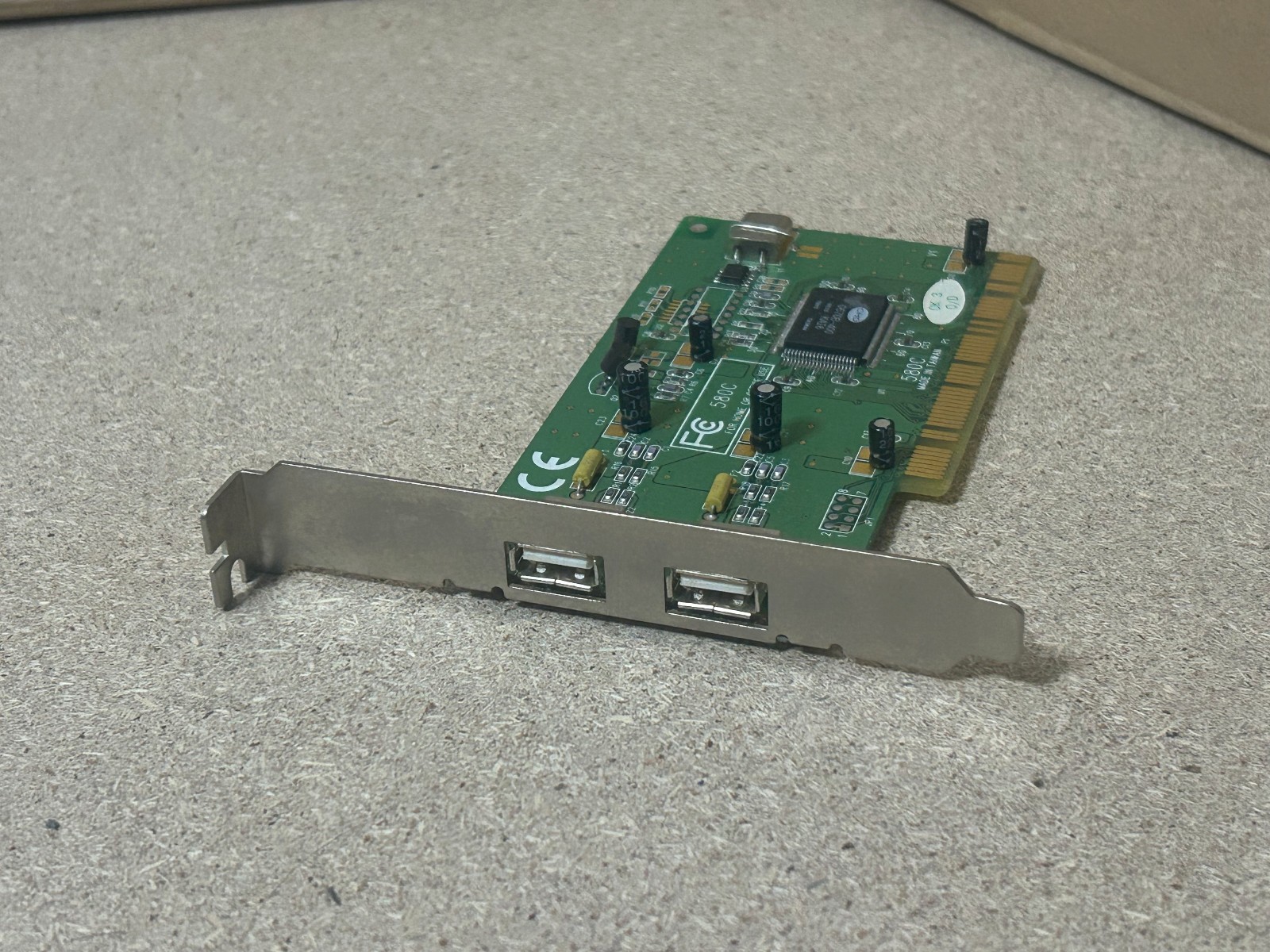 CMD 0670B-400 DUAL USB PORT CARD KAI6 580C