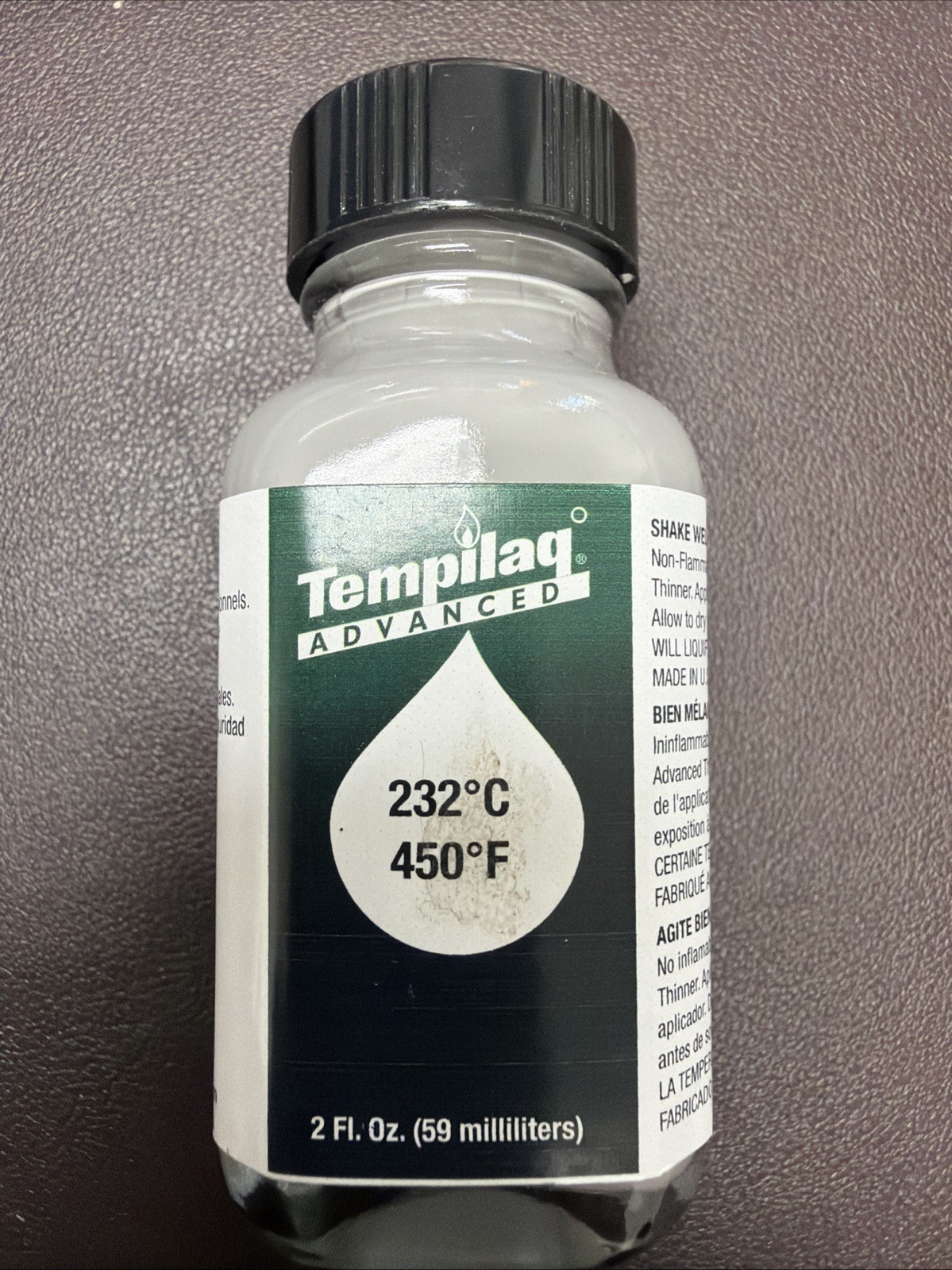 Tempil 24413 TEMPILAQ Advanced TL045 Temperature Indicating Liquid, 232 Degree
