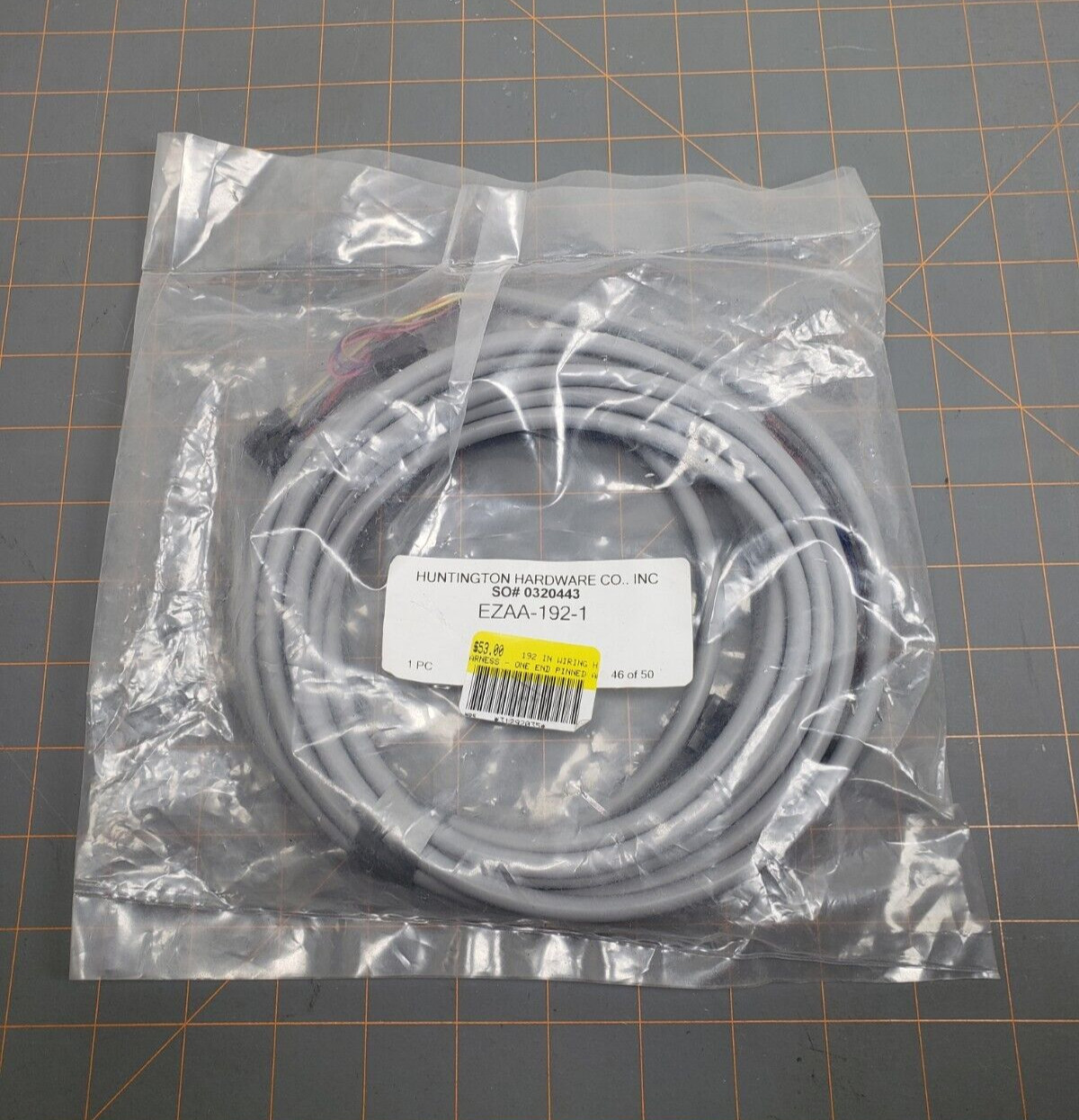 Huntington Hardware 0320443 EZAA-192-1 192” QC-C1500 Wire Harness