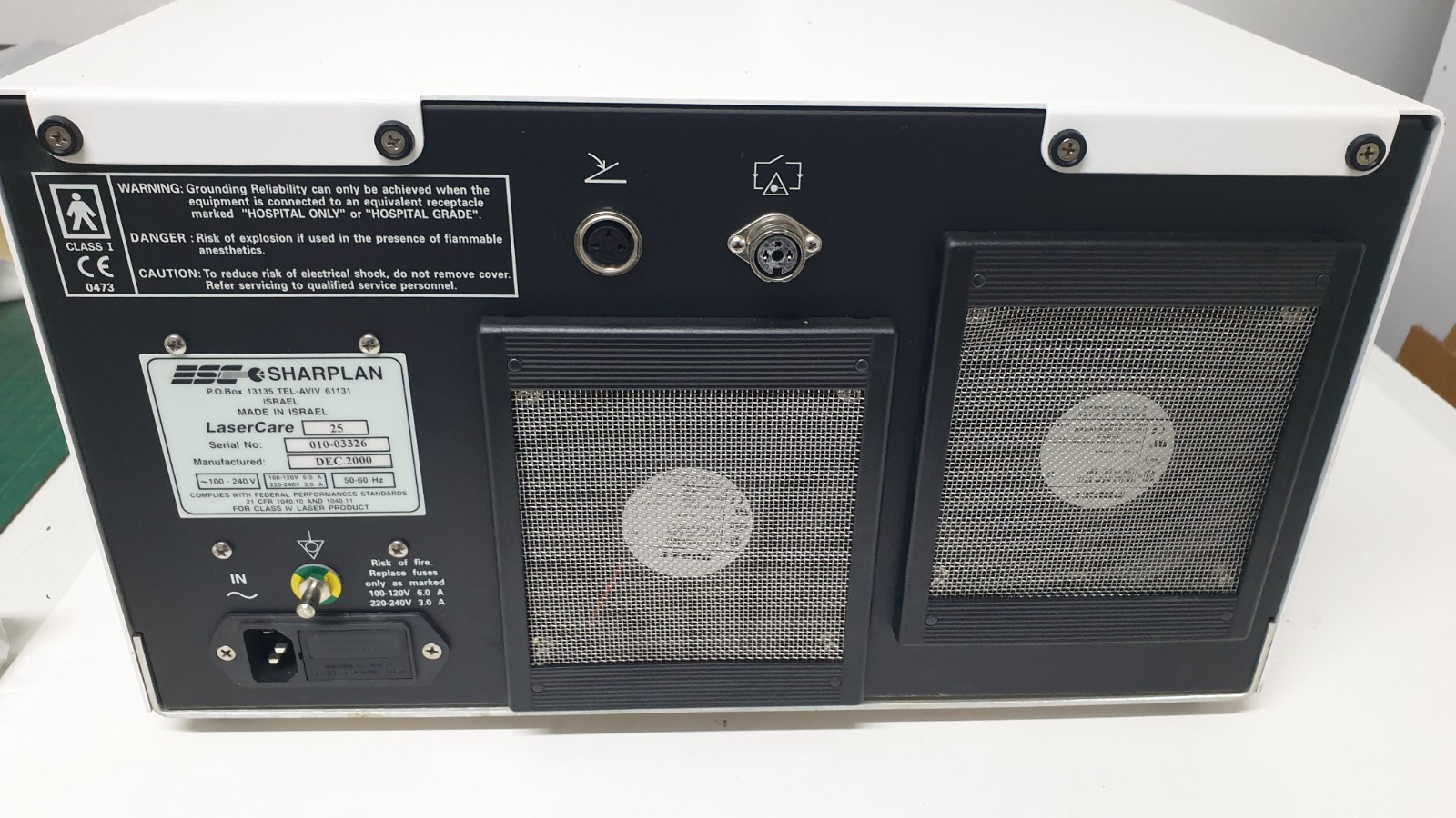 ESC / Sharplan LaserCare 25 Laser System – Model: LaserCare 25