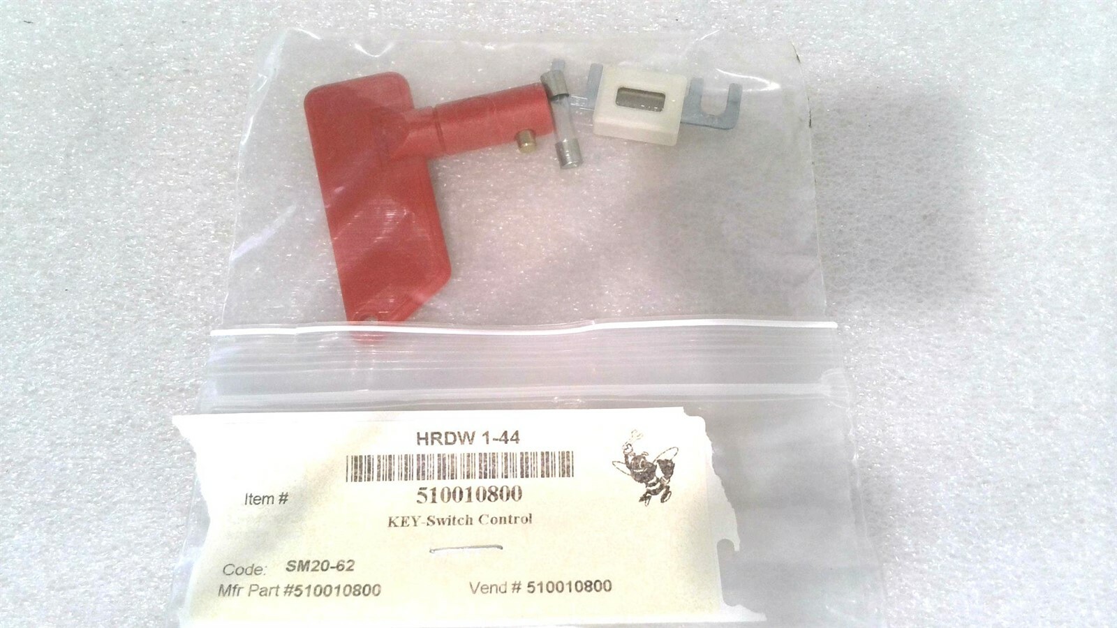 510010800 KEY-SWITCH CONTROL KIT, FUSE, TERMINAL, BATTERY DISCONNECT (LOT OF 7)