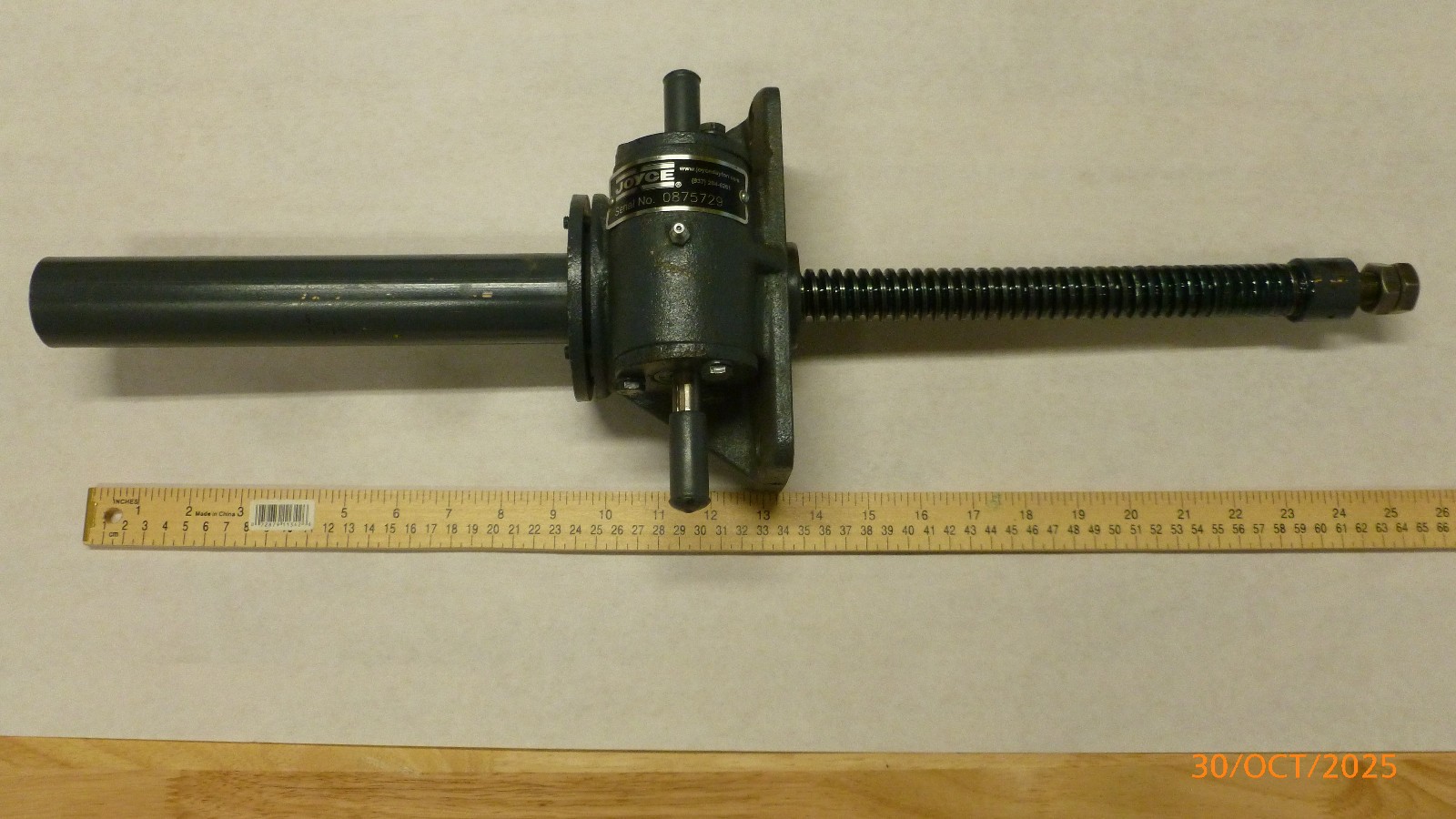 joyce Dayton machine screw jack