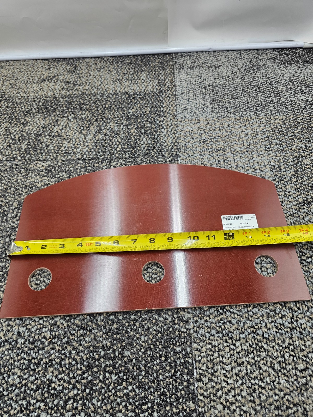 (QTY 2) 52.931.904/0001-34 Replacement Wear Plate 15-1/2″ x 9-1/4″, 001093128