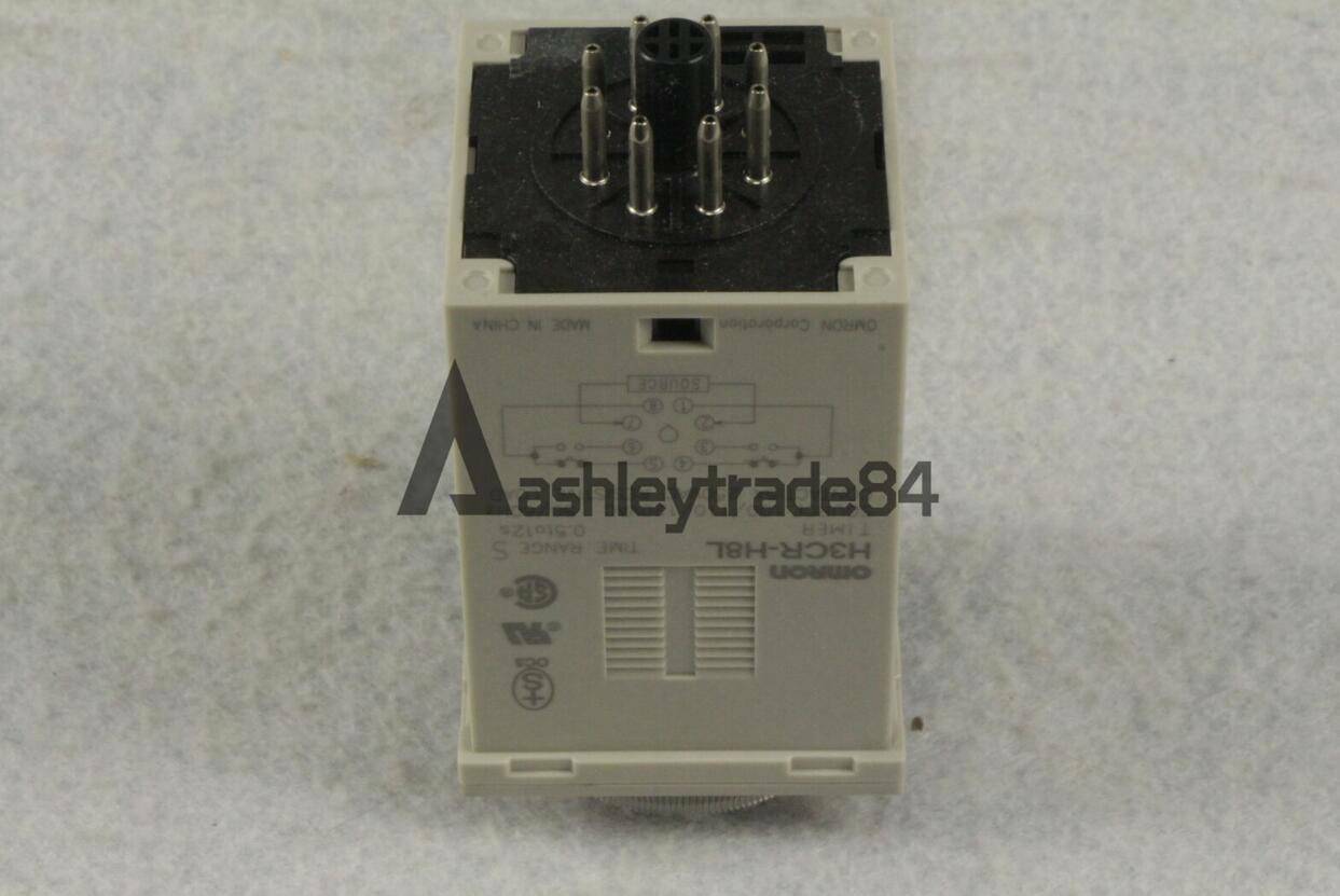 New One H3CR-H8L Omron H3CRH8L Timer Power OFF Delay 100-120VAC IN BOX New