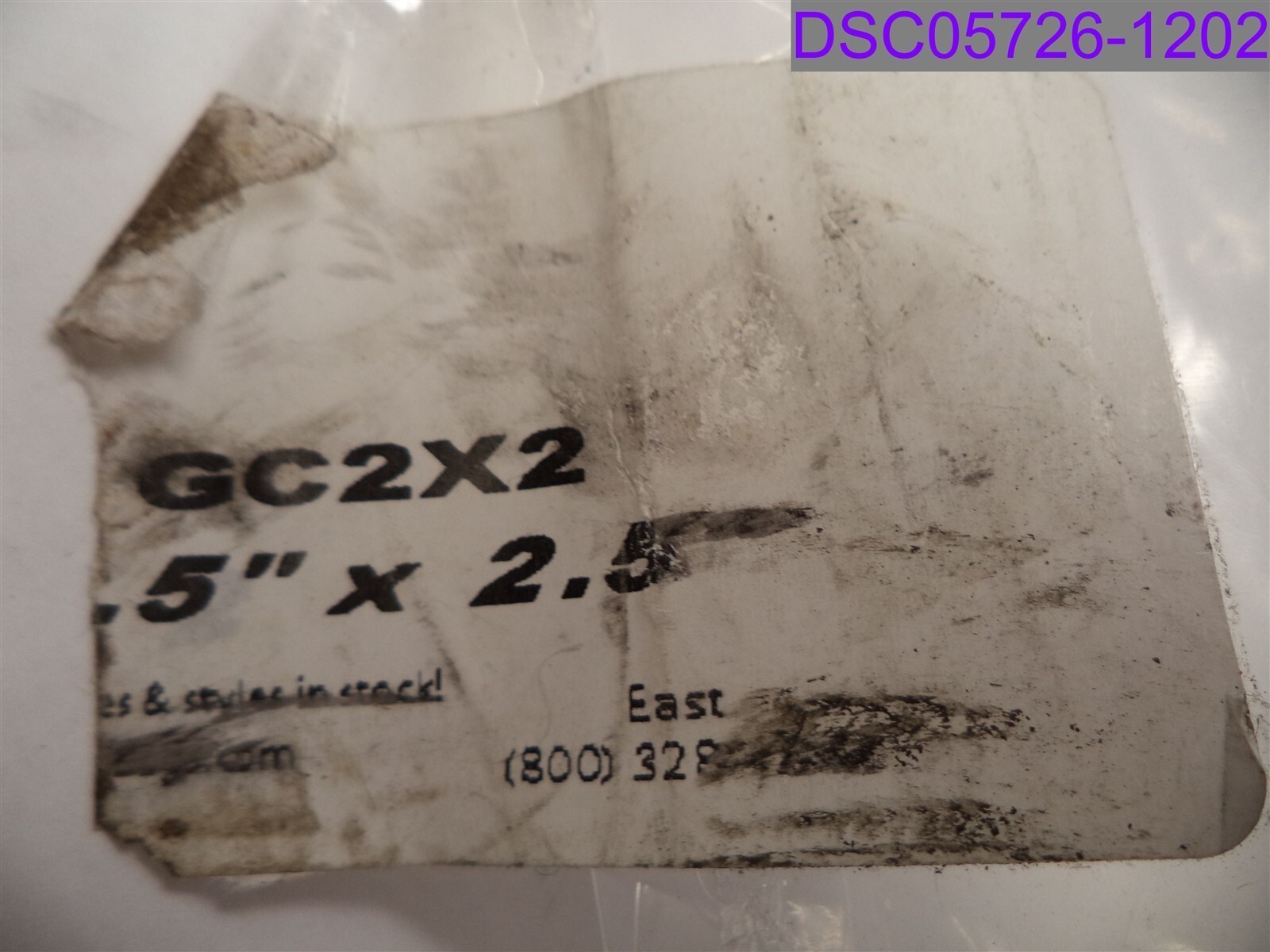 Qty = 100: Eco Clear Bags 2.5″ x 2.5″ Adhesive Strip for Closure