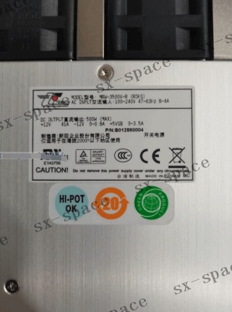 1PCS EMACS MRW-3500V-R 500W 100% tested by DHL or FEDEX