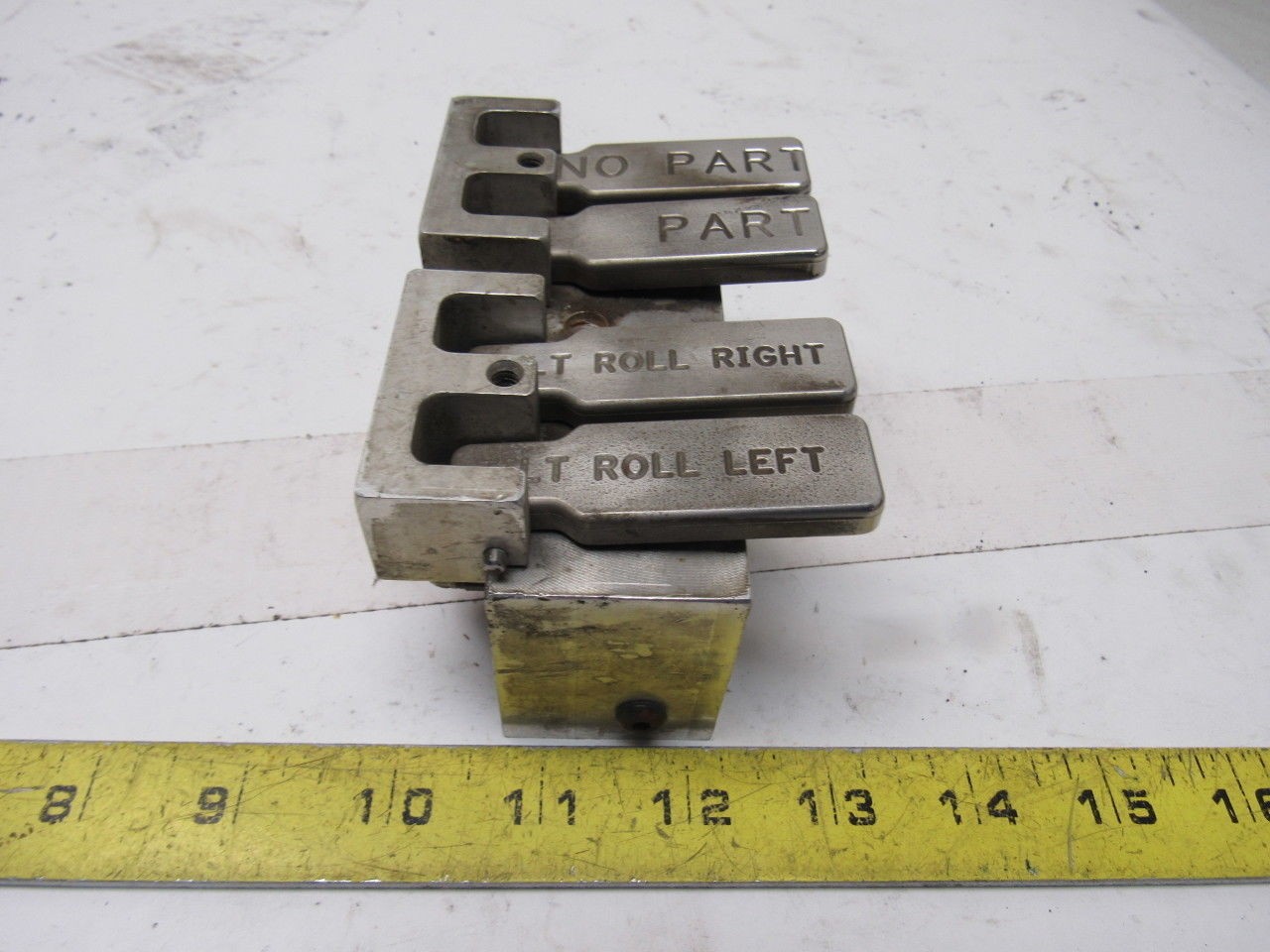 Aluminum Block Manifold Pneumatic 4 Switch Control
