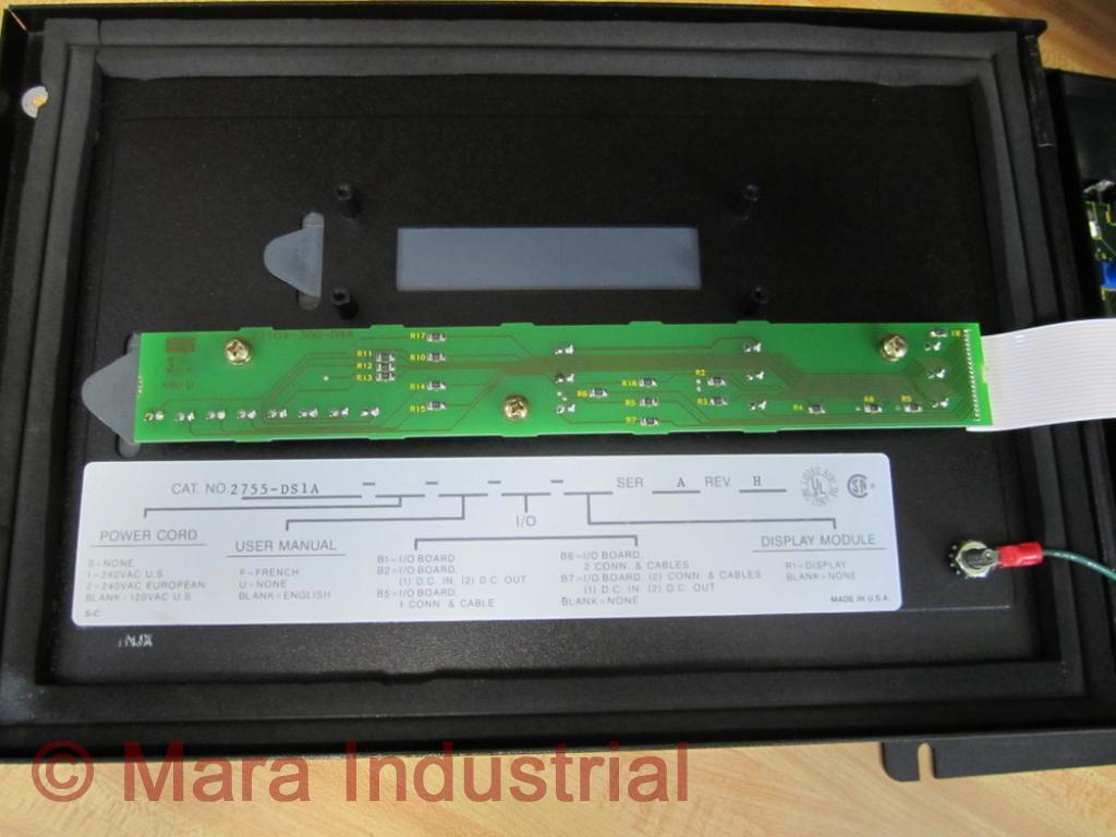 Allen Bradley 2755-DS1A Barcode Decoder