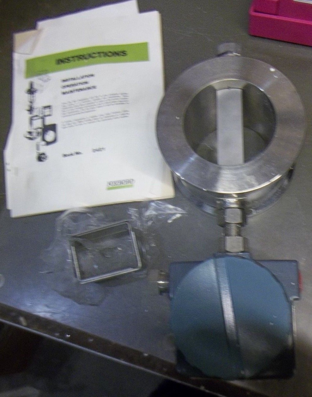 FOXBORO VORTEX FLOWMETER E83 W-04SSSP 1500 PSI 3 3/4″ (W7)