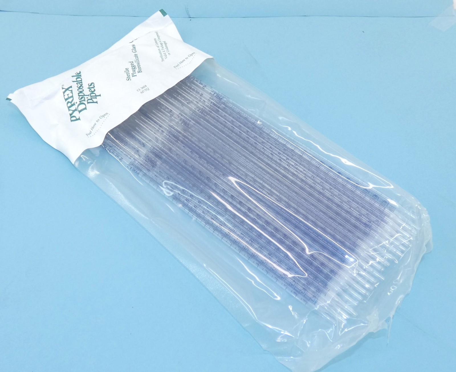 *Lot of 50* Corning Pyrex Glass Disposable Serological Pipets 2mL in 1/100 – …