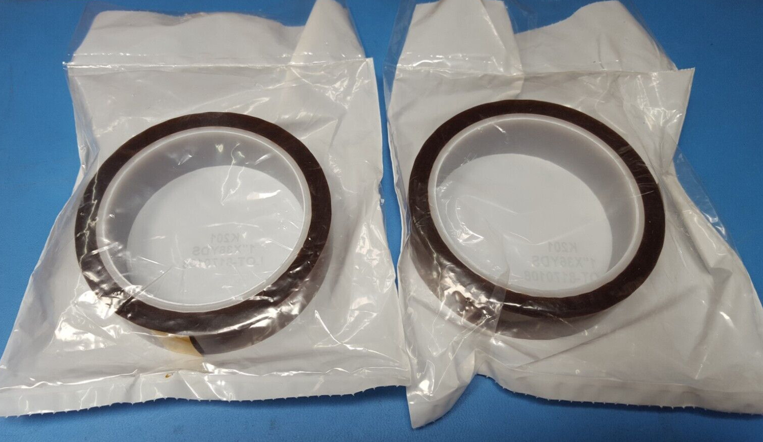 2 Rolls, 1″ (25mm) x 36 yards (108FT) High-Temp Kapton Polyimide Tape, K201