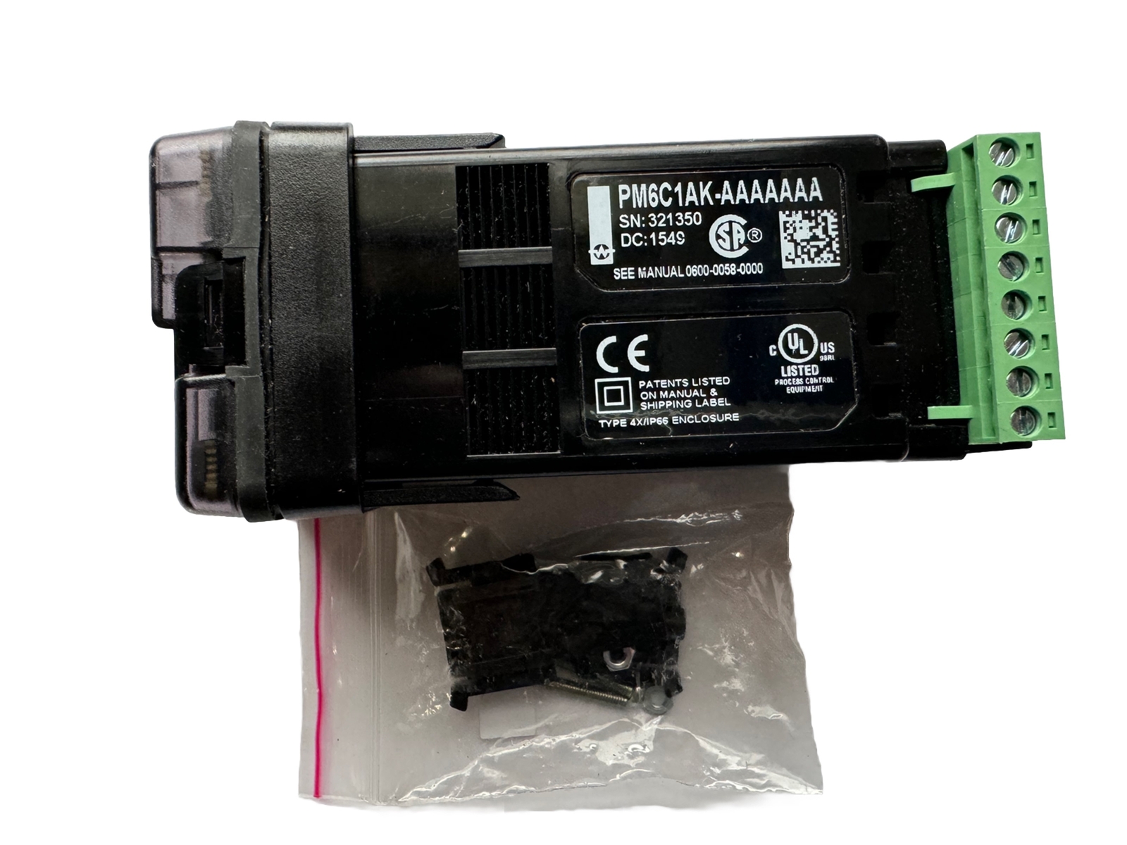 WATLOW PM6C1AK-AAAAAAA / PM6C1AKAAAAAAA UESD BRIEFLY AS PART OF A TEST UNIT