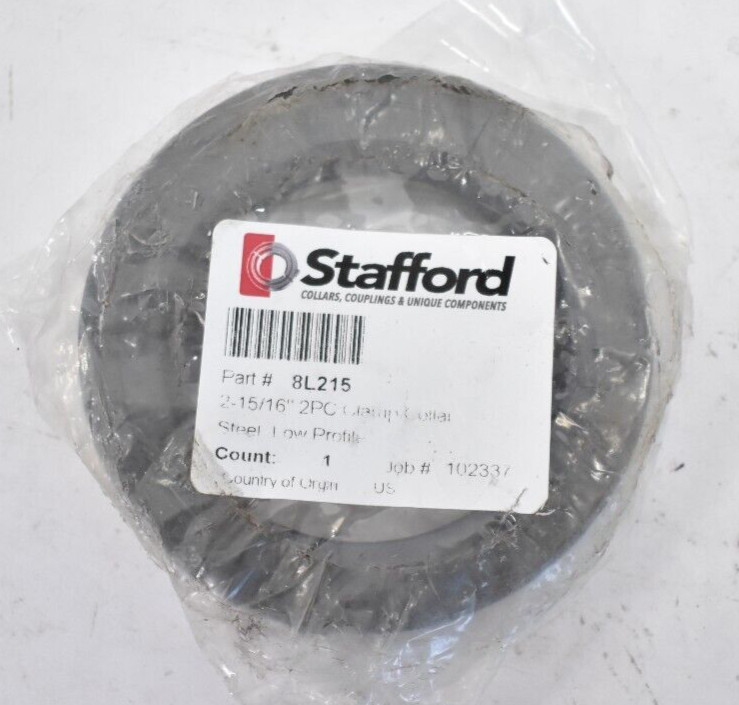 Stafford 2 Piece Clamp Collar For Digital Printing Machine 8L215 2-15/16″