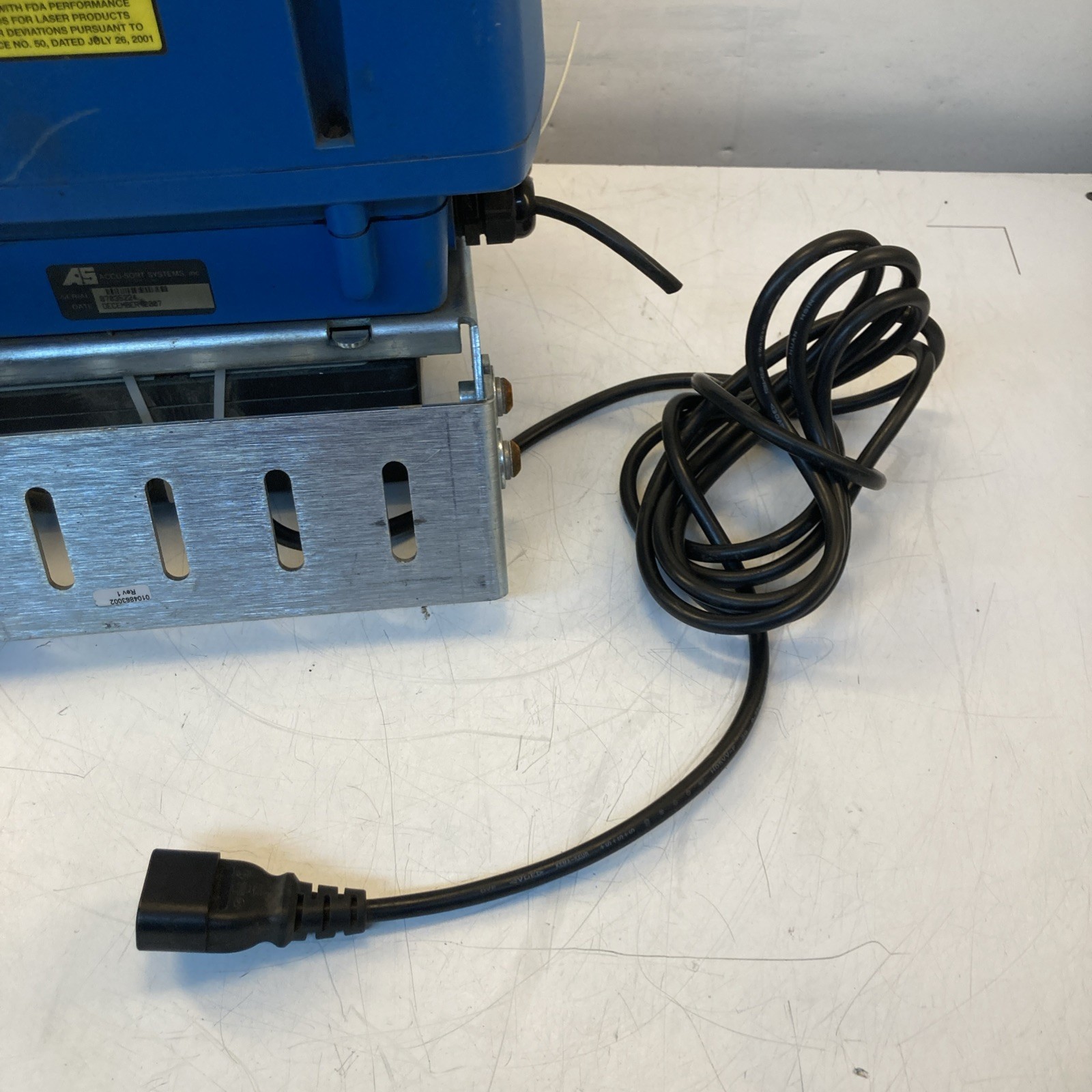 Accu-sort Axiom 2L Barcode Scanner Laser Enhanced untested