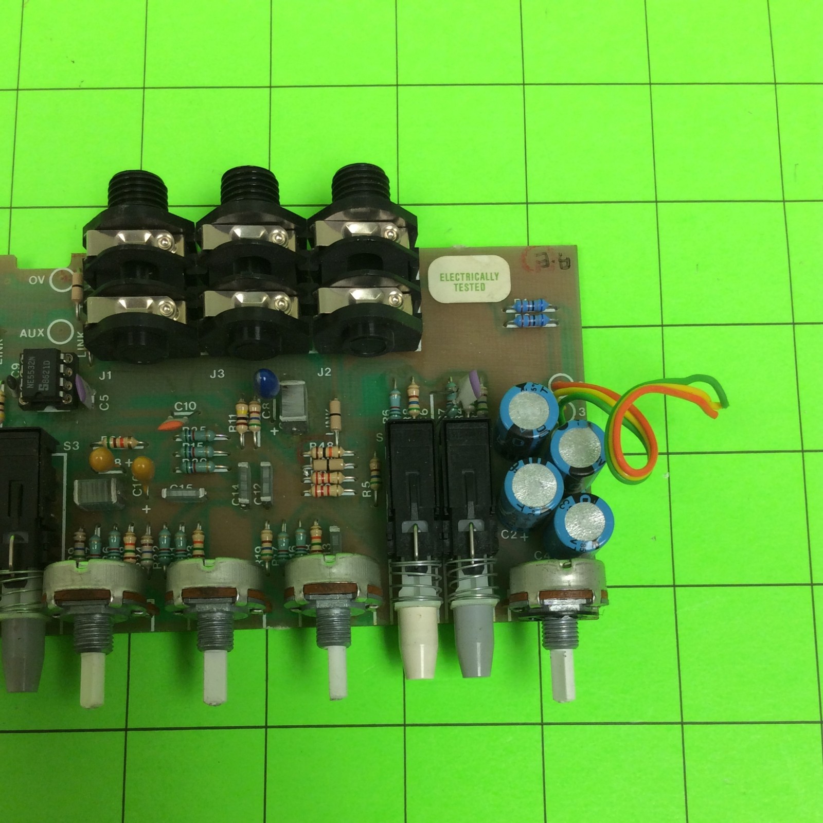 Hill MM1X Audio Mixer Input Board 1 (3 Ports)