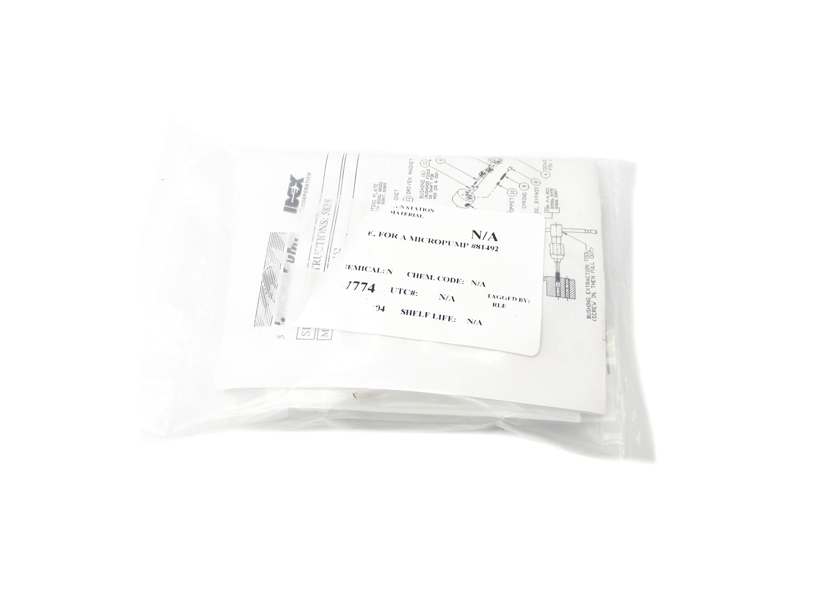 MICROPUMP GJ-N25.FF3S.0 service kit 82141 NSMP