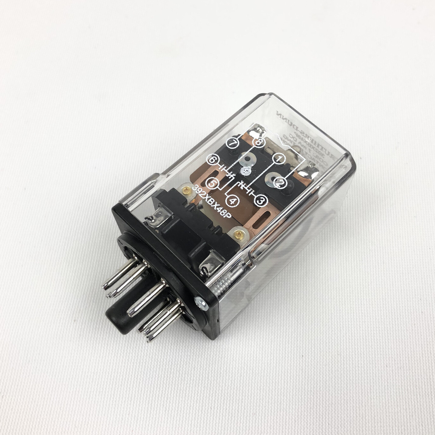 Struthers-Dunn 392XBX48P-7.MADC Electromechanical Relay 8-Pin