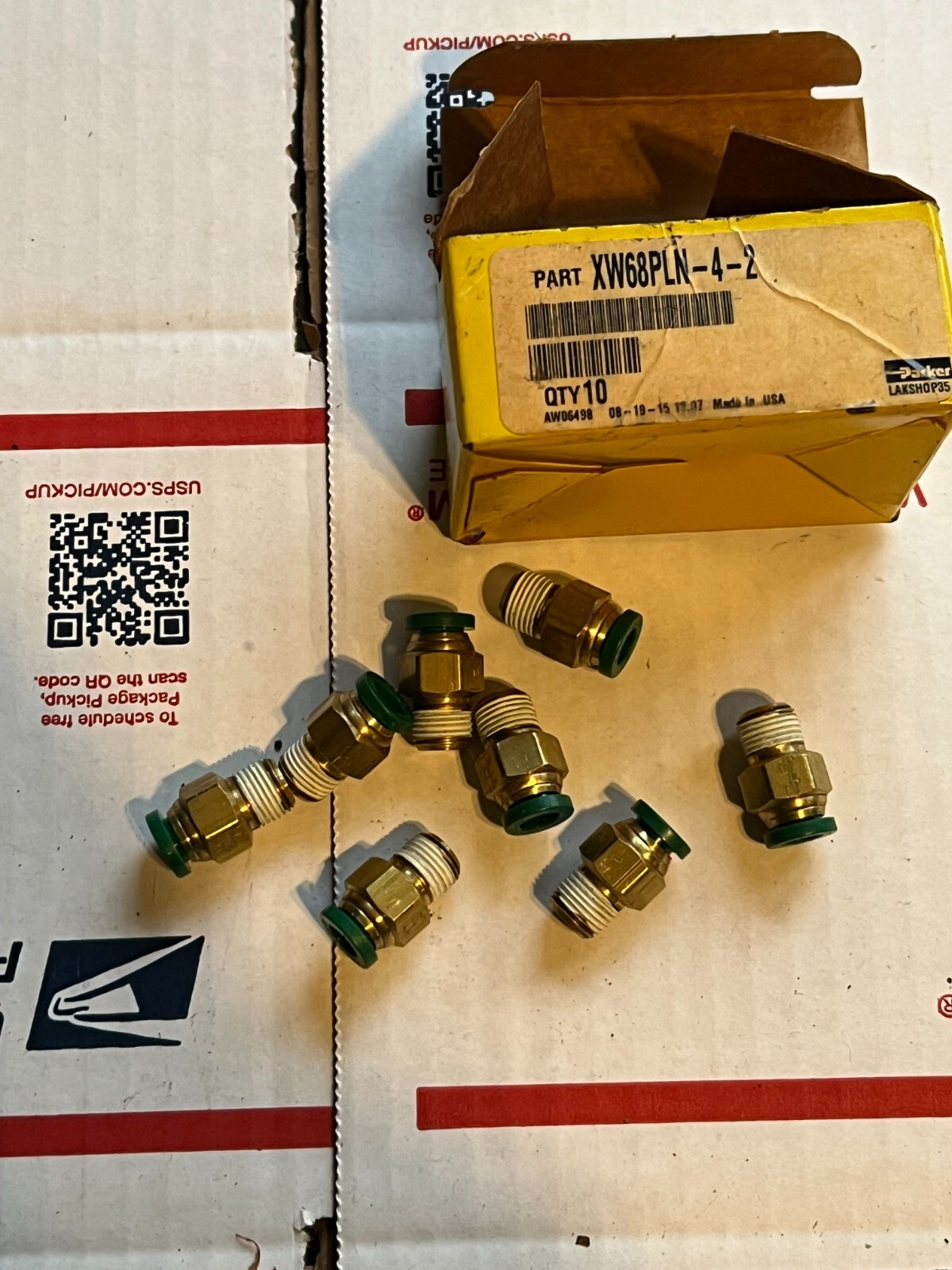 parker xw68pln-4-2 nos surplus poor box box of 8