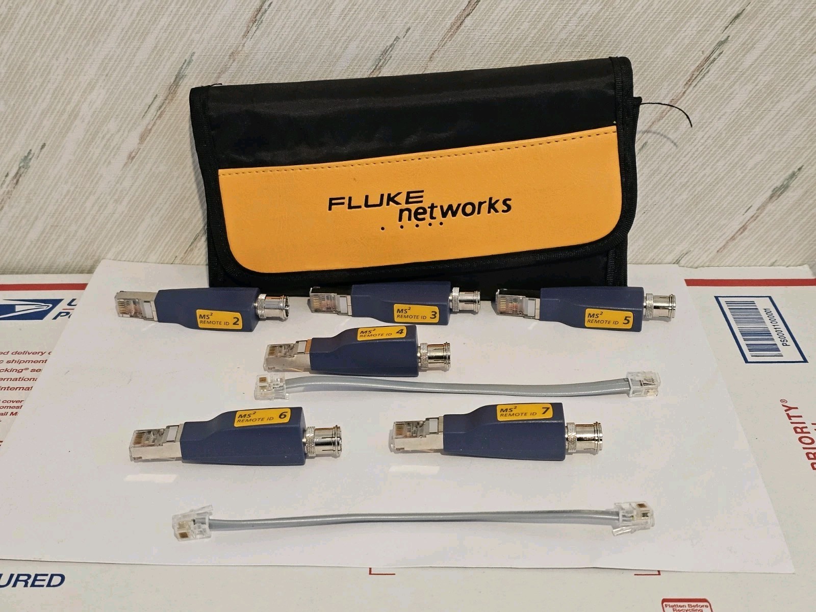 FLUKE MS2 REMOTE ID MicroScanner Office/Room ID Kit 2-7 – P/N MS2-IDK27 / A+ CON