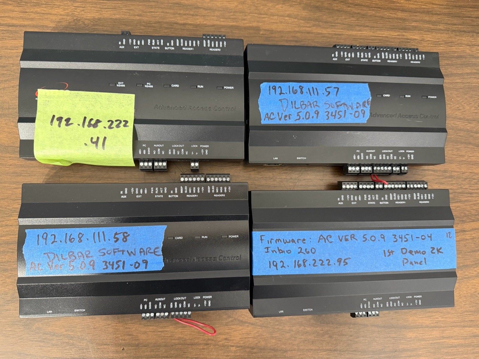 ZKTeco inBIO160 Advanced Access Control PRICE FOR (1) Unit Only