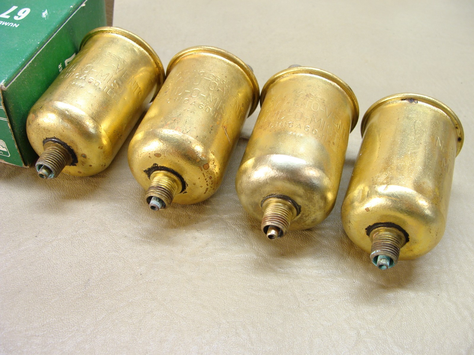 NEW vintage lot of 4 Maid-O-Mist No 67 auto-vent air eliminator
