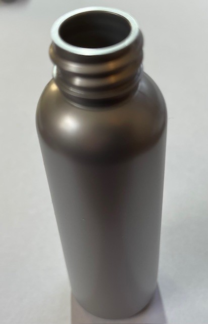 500 Pack – 2 oz Silver PET Cosmo Round Bottles Empty Travel Size TSA Compliant