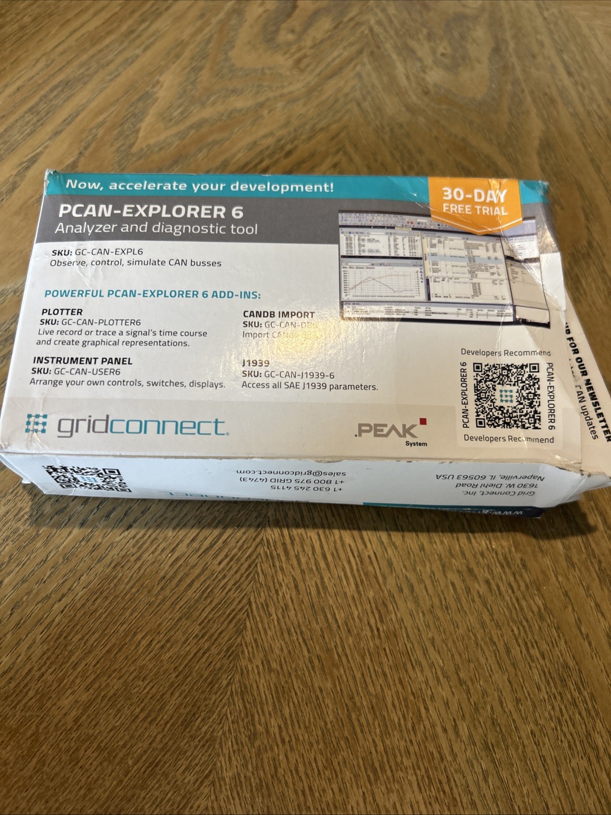 GRIDCONNECT/PEAK USB CAN ADAPTER ISOLATED GC-CAN-USB-ISO IPEH-002022