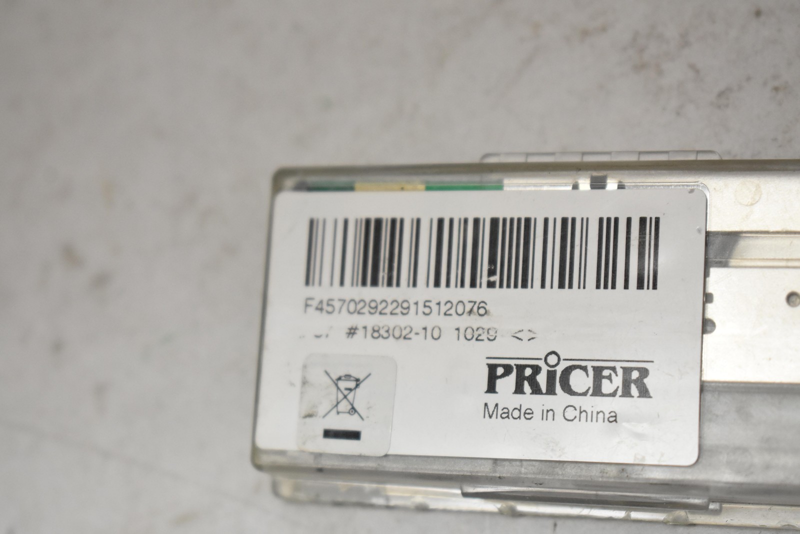 Pricer Electronic Shelf Label Tags Clear Retail Display ESL Modules Lot of 4