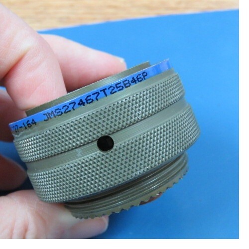AMPHENOL AEROSPACE MS27467T25B46P Qty of 1 per Lot 46 (44 + 2 Coax) Position
