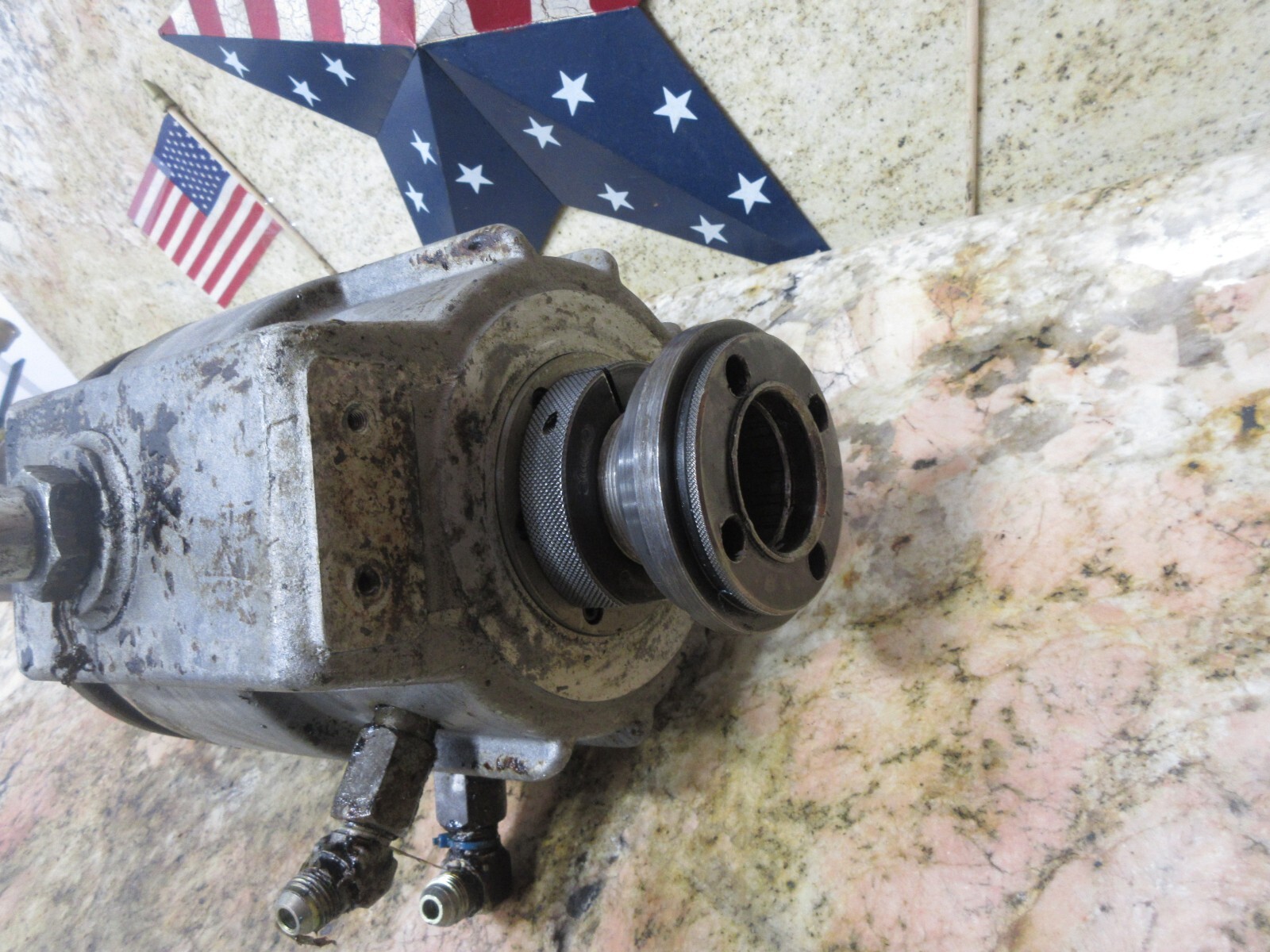 SPECIAL NAKAMURA SLANT JR CNC LATHE KITAGAWA SPINDLE HYDRAULIC ACTUATOR DRAWBAR