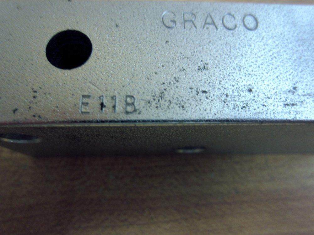 Graco Trabon Lubriquip E11B Divider Block