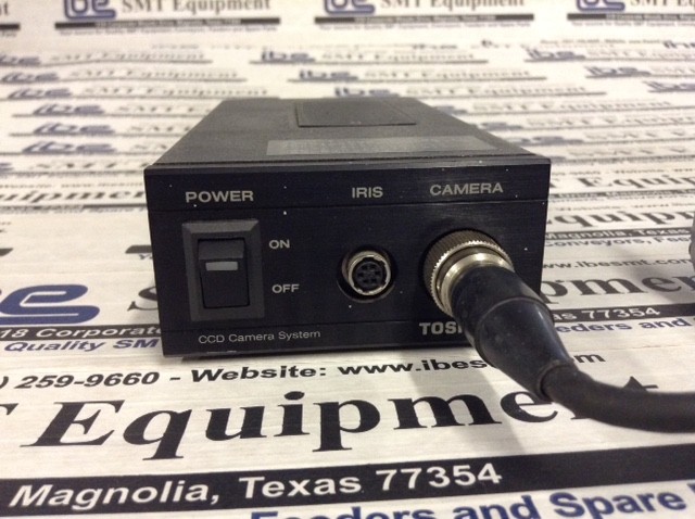 Toshiba 12 VDC Power Supply and CCD Cam – IK-C40MR – K1131M w/Warranty