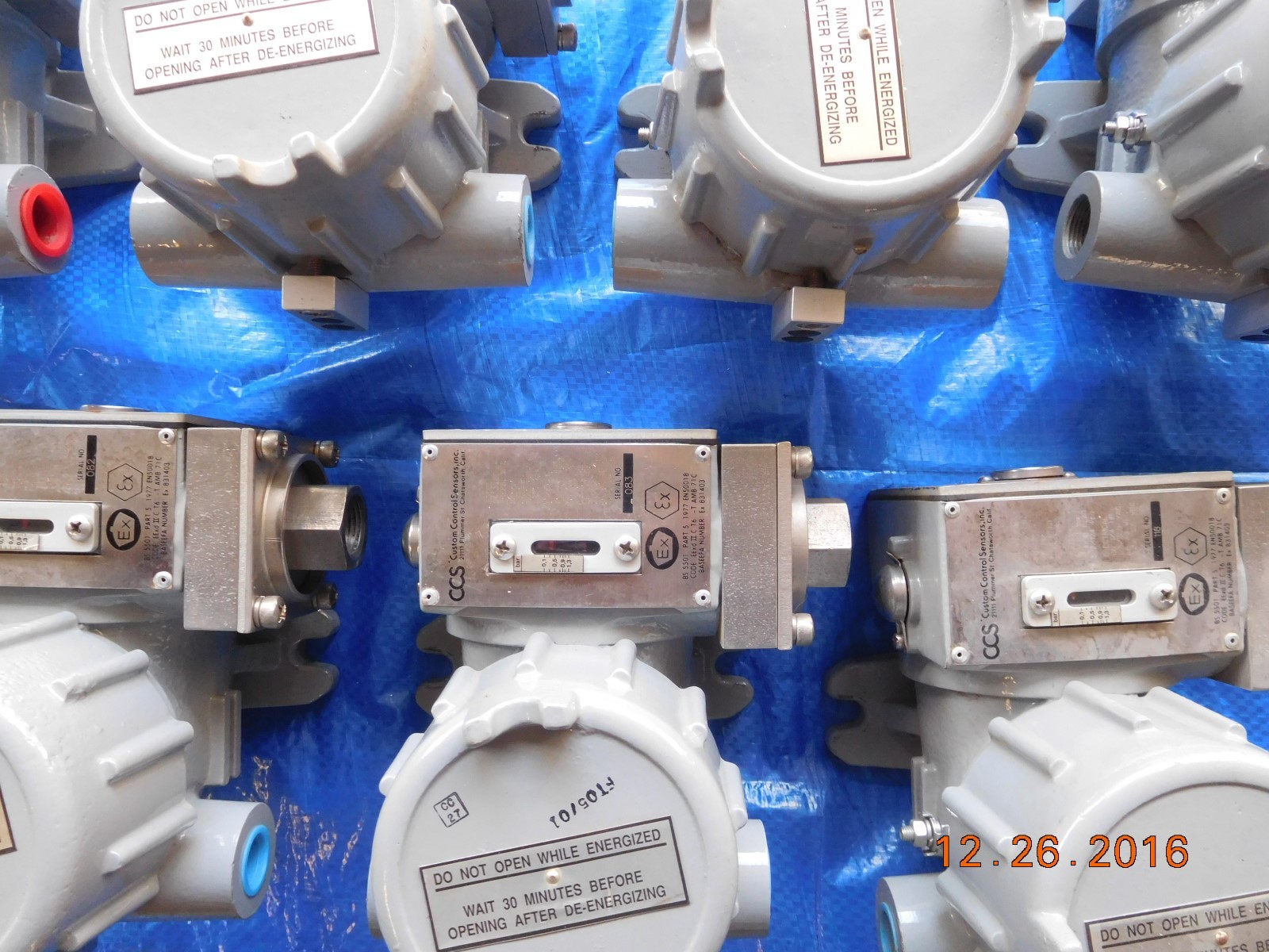 (1) CCS Custom Control Sensors 6403GZEM1 Pressure Switch 6403GZE 1.4- 18 PSIG